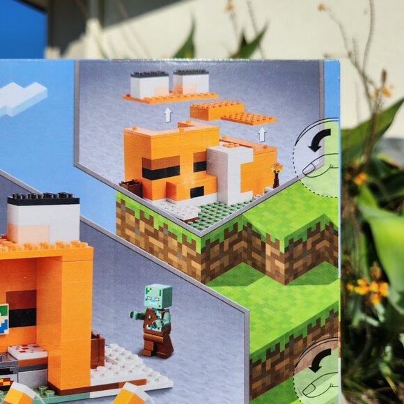 NEW LEGO MINECRAFT Fox Lodge House 21178 Drowned Zombie You will receive: (1) LE - Picture 5 of 9